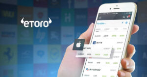 Giao diện eToro với tính năng copy trade