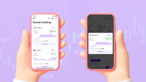 Giao diện một nền tảng copy trade hỗ trợ tiếng Việt giúp nhà đầu tư dễ dàng sử dụng và tham gia thị trường
